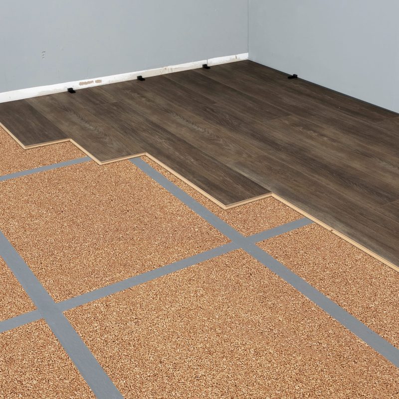 Laminas de corcho premium para capa base - 6 mm - 150 sq. ft. (13.94 m²) (2' x 3' [60.96 cm x 91.44 cm]) - 2