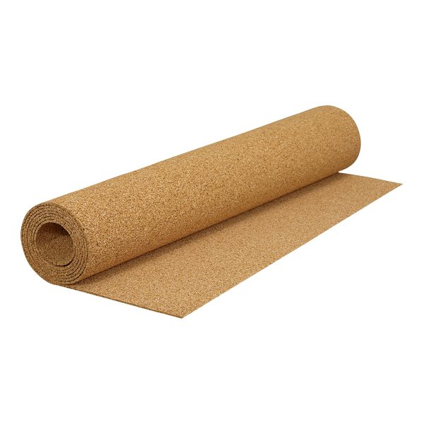 Rouleau de sous-couche en liege naturel de qualite superieure - 6 mm - 200 pi² (18%2C5 m²) (4 pi x 50 pi (121%2C92 cm x 1 524 cm)) - 1